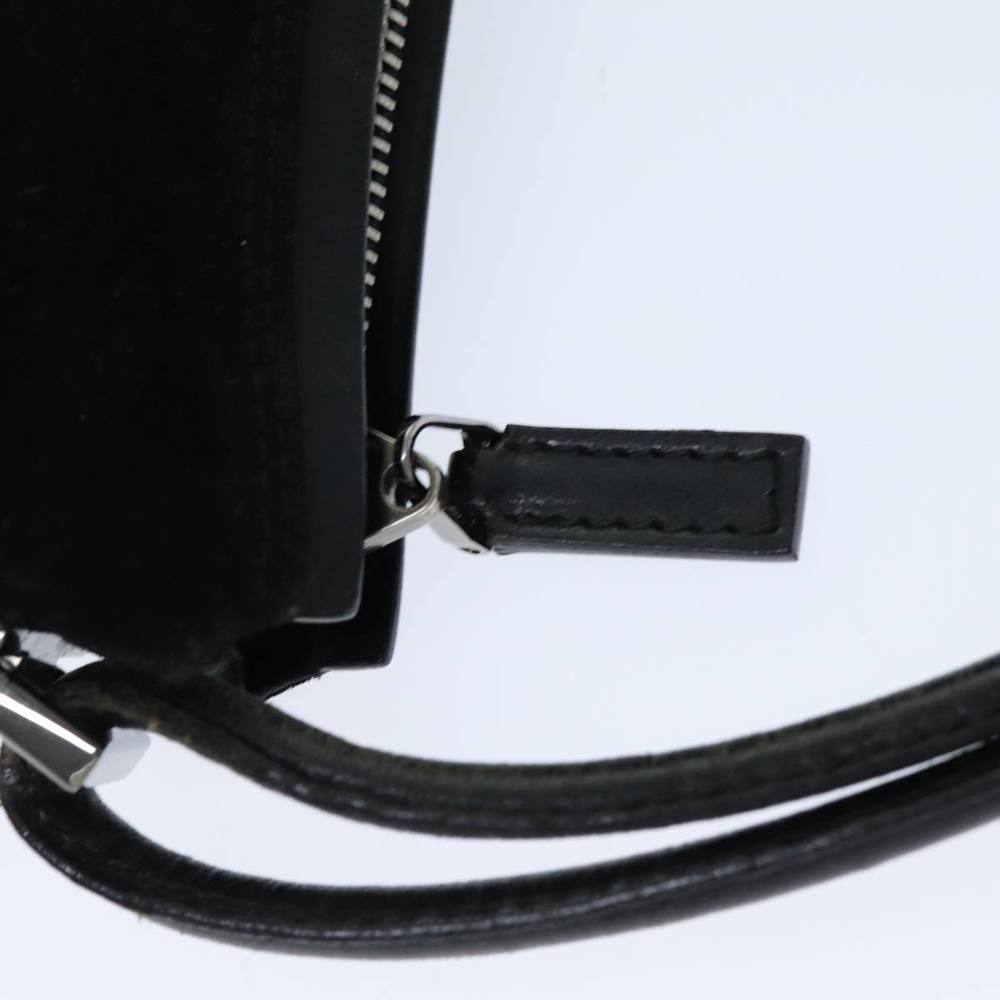 GUCCI Shoulder Bag Suede Black 001 3770 Auth 76389 - Picture 15 of 16
